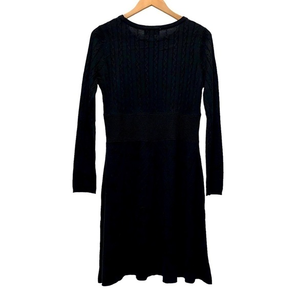 NEW Jessica Simpson Knit Long Sleeve Sweater Dress Size Medium - Picture 3 of 9